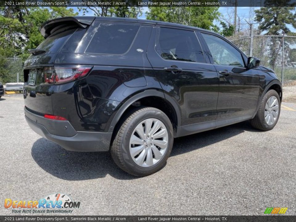 2021 Land Rover Discovery Sport S Santorini Black Metallic / Acorn Photo #2