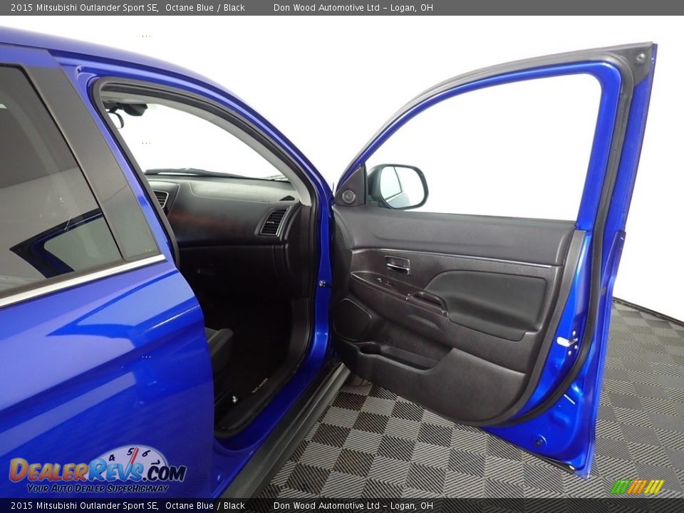 2015 Mitsubishi Outlander Sport SE Octane Blue / Black Photo #28