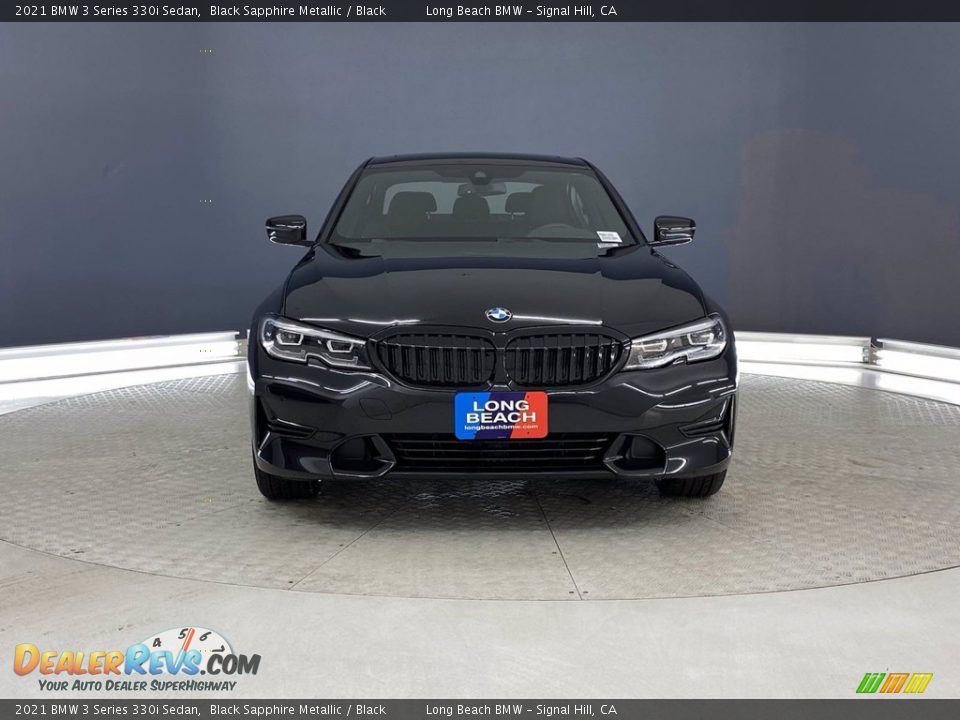 2021 BMW 3 Series 330i Sedan Black Sapphire Metallic / Black Photo #2