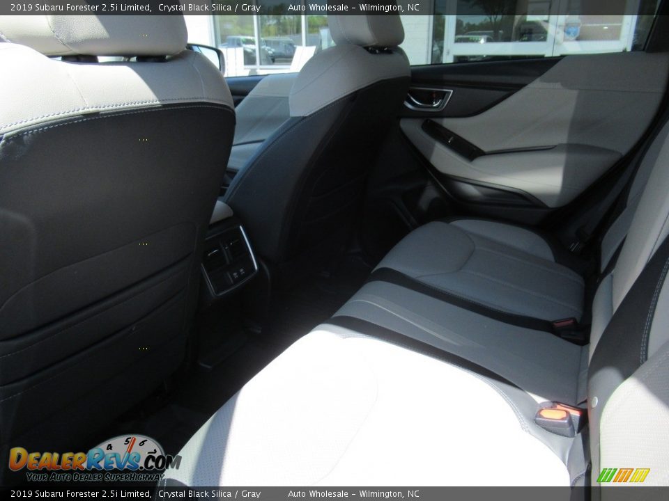 2019 Subaru Forester 2.5i Limited Crystal Black Silica / Gray Photo #11
