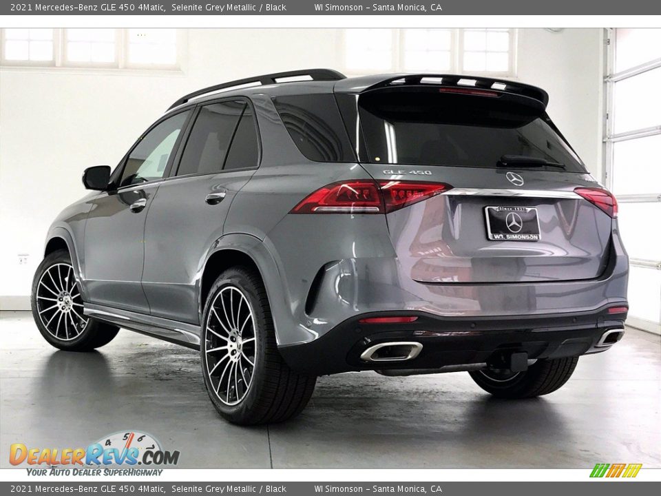 2021 Mercedes-Benz GLE 450 4Matic Selenite Grey Metallic / Black Photo #2