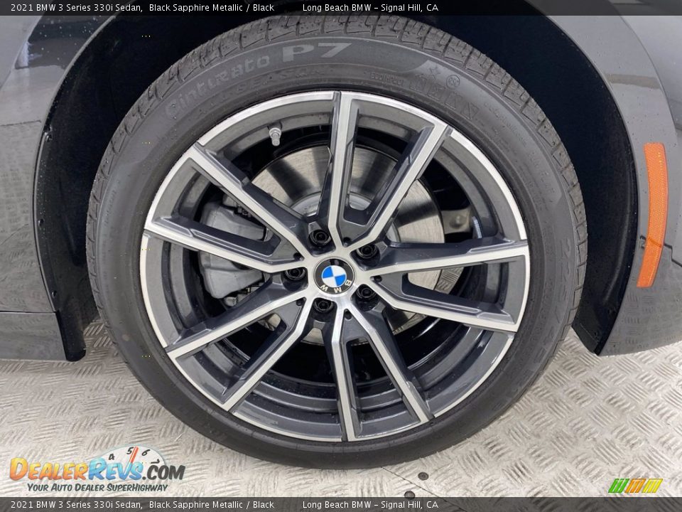 2021 BMW 3 Series 330i Sedan Black Sapphire Metallic / Black Photo #3