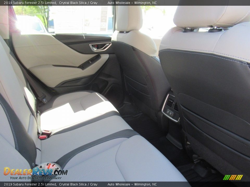 2019 Subaru Forester 2.5i Limited Crystal Black Silica / Gray Photo #13
