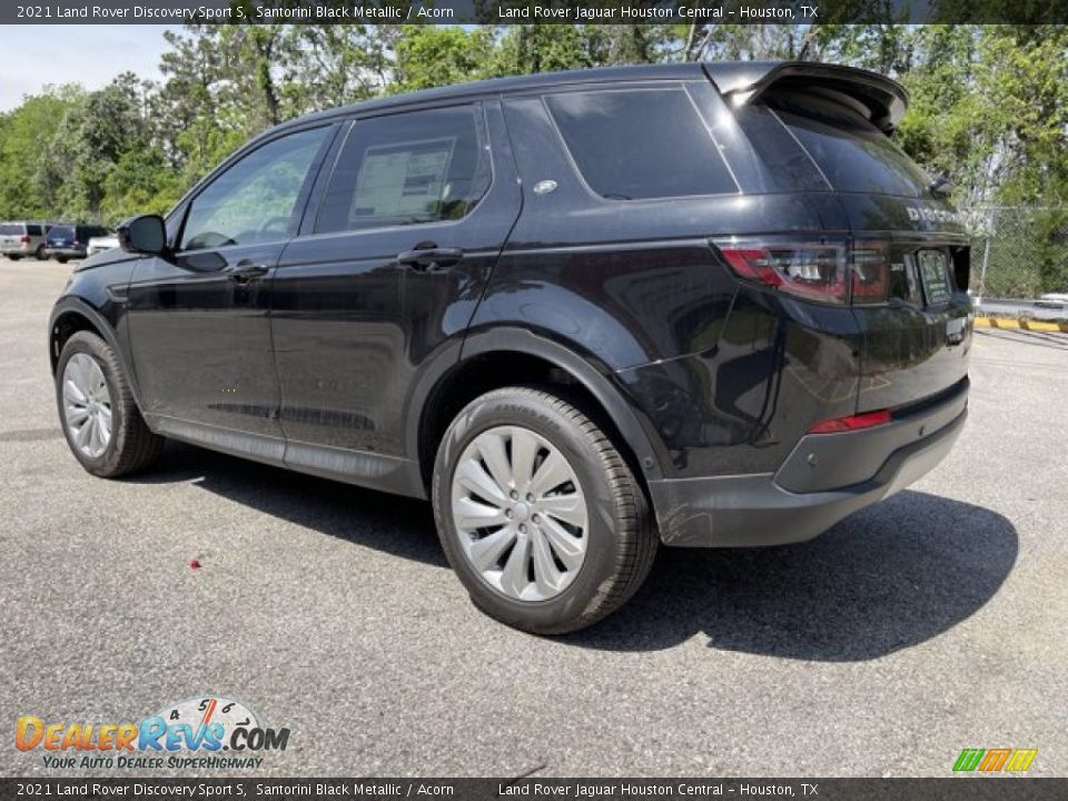 2021 Land Rover Discovery Sport S Santorini Black Metallic / Acorn Photo #10