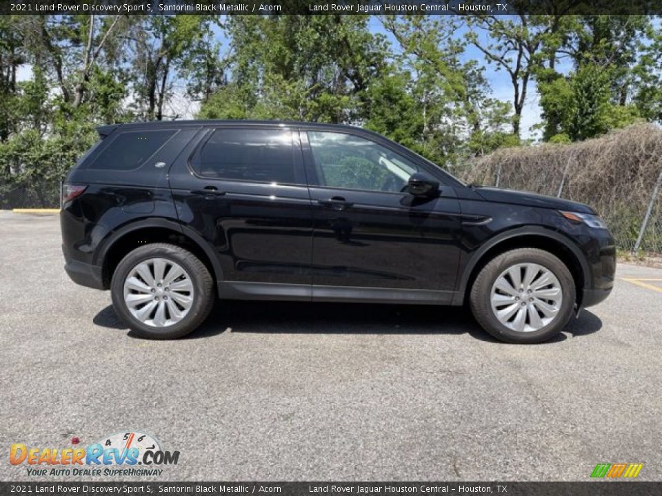 2021 Land Rover Discovery Sport S Santorini Black Metallic / Acorn Photo #11