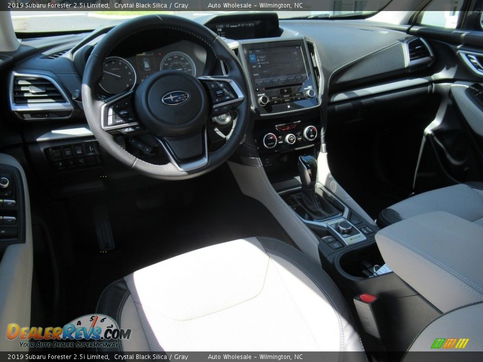 2019 Subaru Forester 2.5i Limited Crystal Black Silica / Gray Photo #15