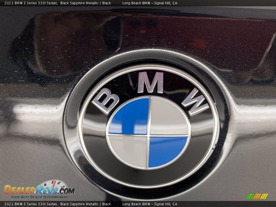 2021 BMW 3 Series 330i Sedan Black Sapphire Metallic / Black Photo #7