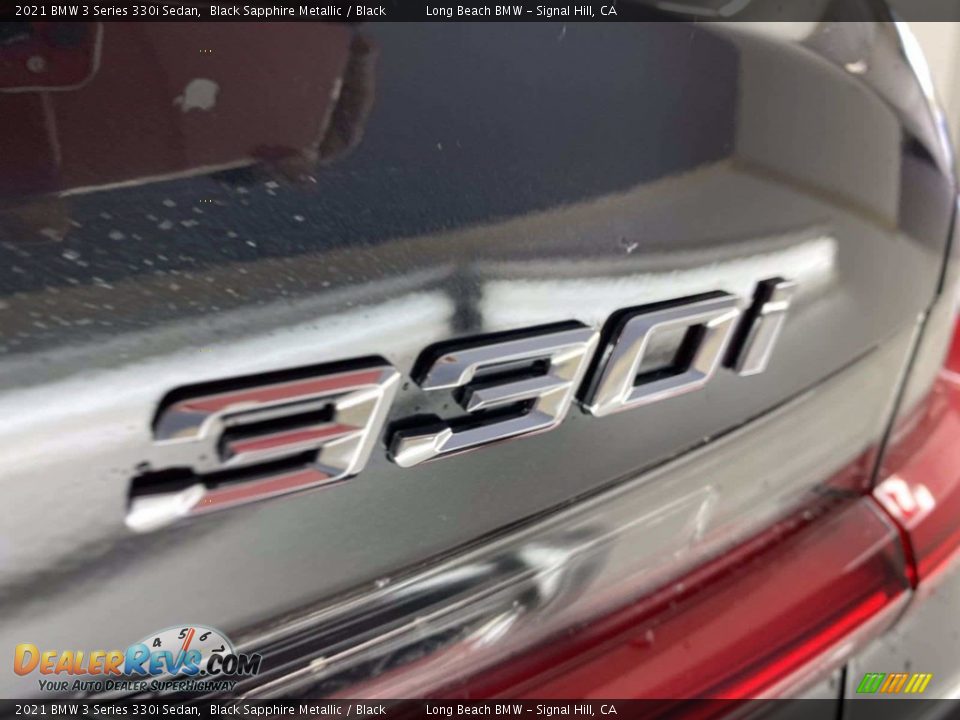 2021 BMW 3 Series 330i Sedan Black Sapphire Metallic / Black Photo #8