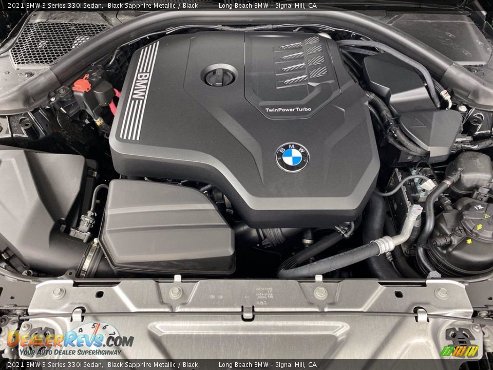 2021 BMW 3 Series 330i Sedan Black Sapphire Metallic / Black Photo #9