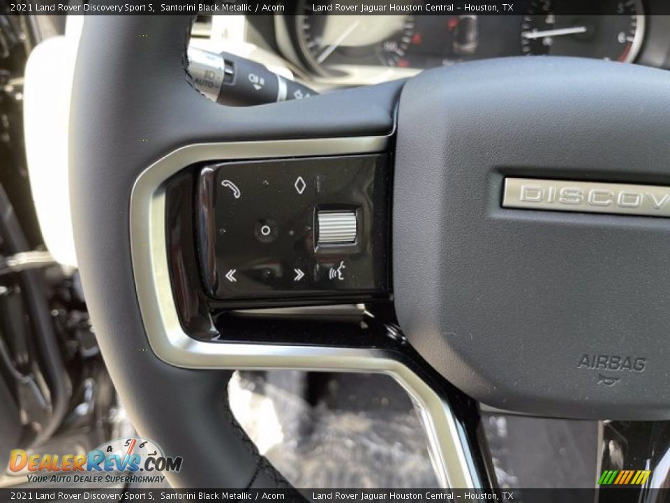 2021 Land Rover Discovery Sport S Santorini Black Metallic / Acorn Photo #16