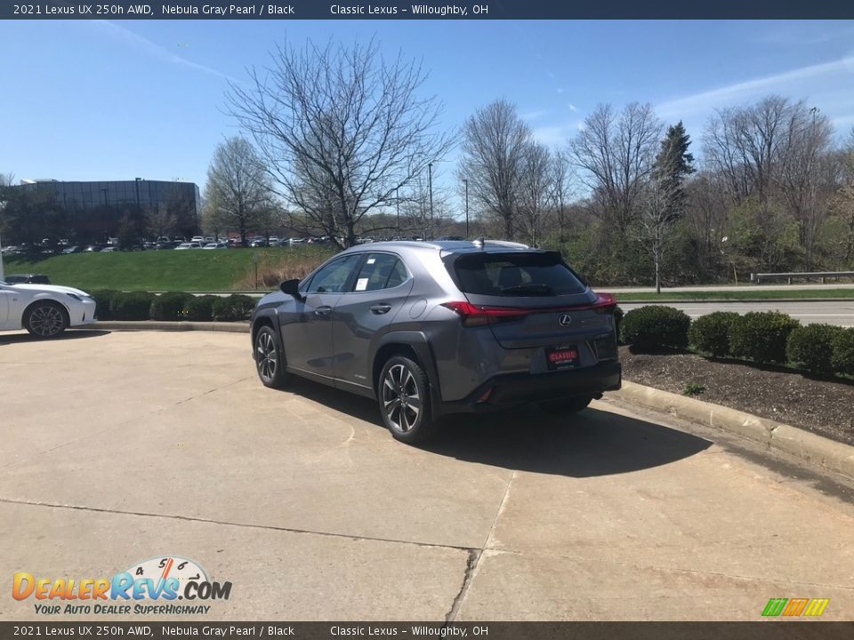 2021 Lexus UX 250h AWD Nebula Gray Pearl / Black Photo #4