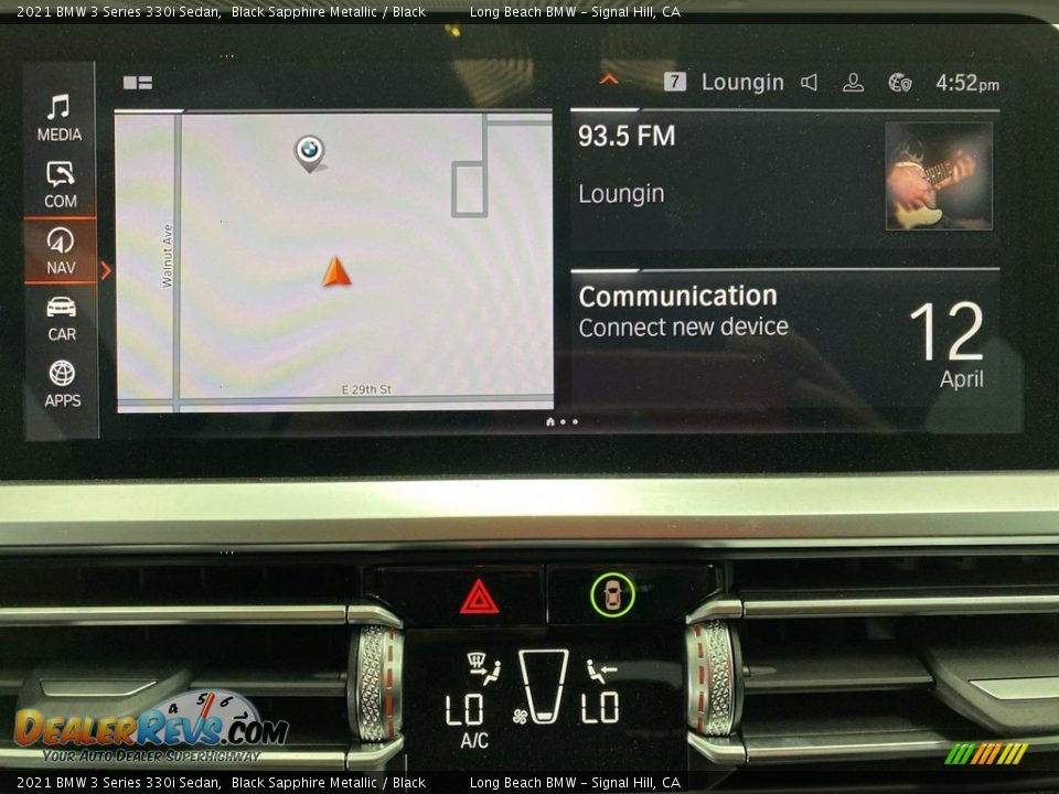 2021 BMW 3 Series 330i Sedan Black Sapphire Metallic / Black Photo #18