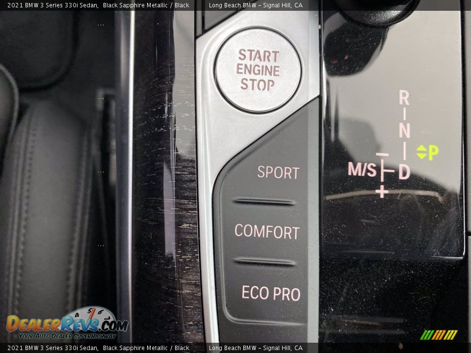 2021 BMW 3 Series 330i Sedan Black Sapphire Metallic / Black Photo #23