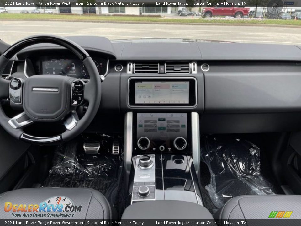 2021 Land Rover Range Rover Westminster Santorini Black Metallic / Ebony Photo #4