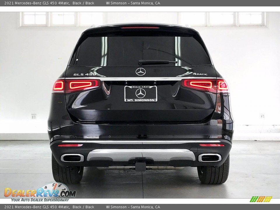 2021 Mercedes-Benz GLS 450 4Matic Black / Black Photo #3