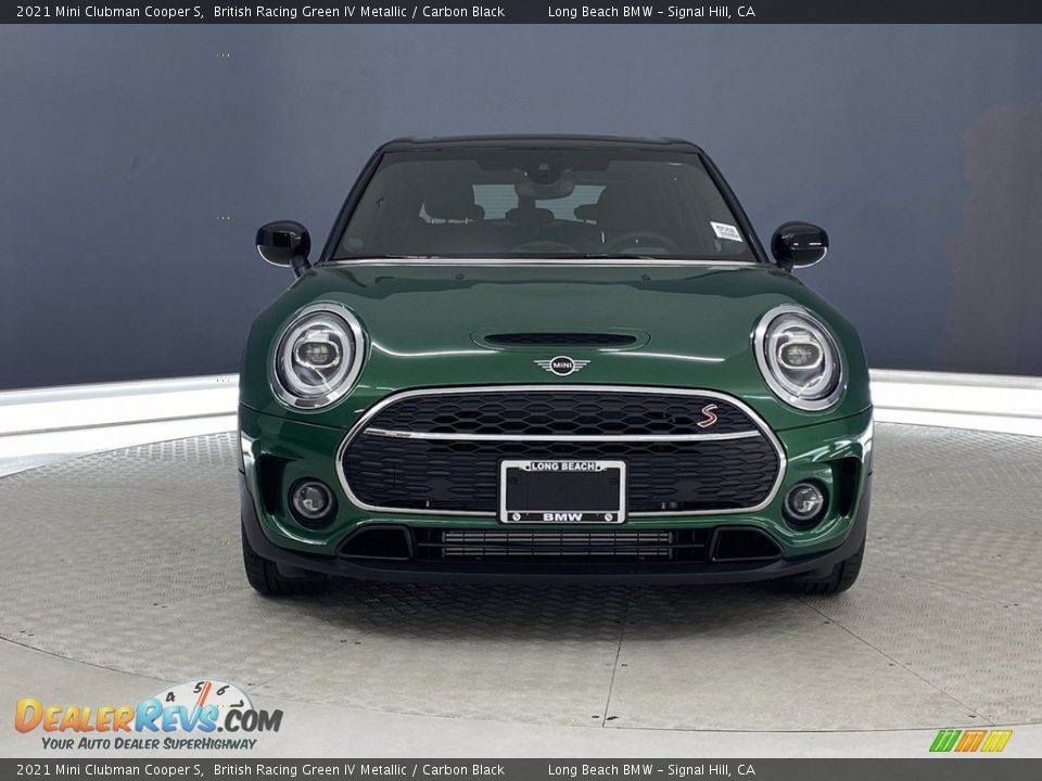 2021 Mini Clubman Cooper S British Racing Green IV Metallic / Carbon Black Photo #2