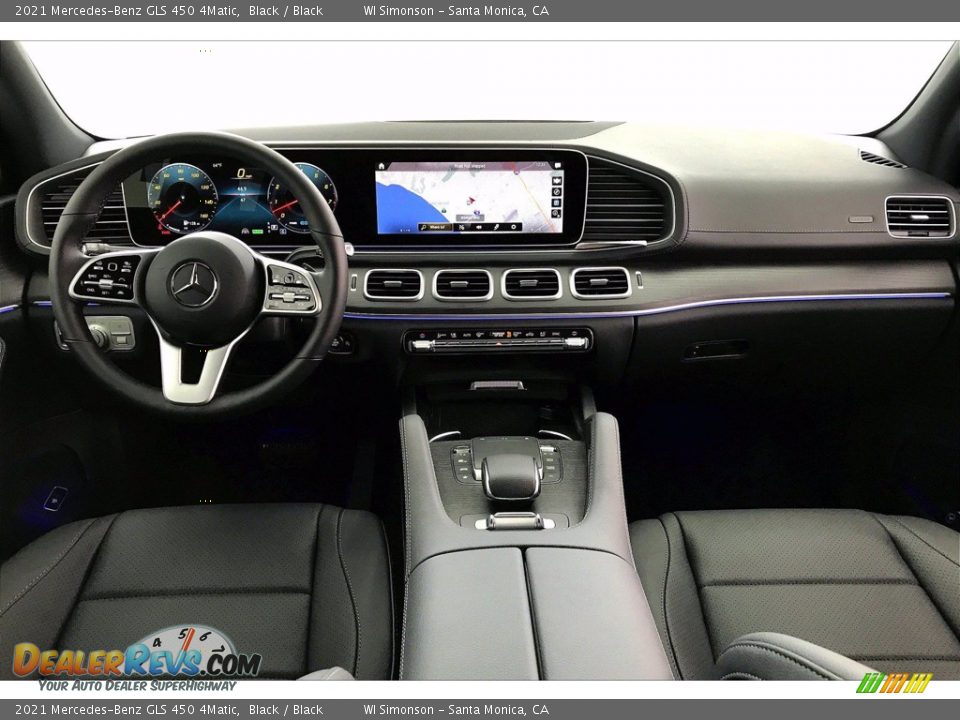 2021 Mercedes-Benz GLS 450 4Matic Black / Black Photo #6