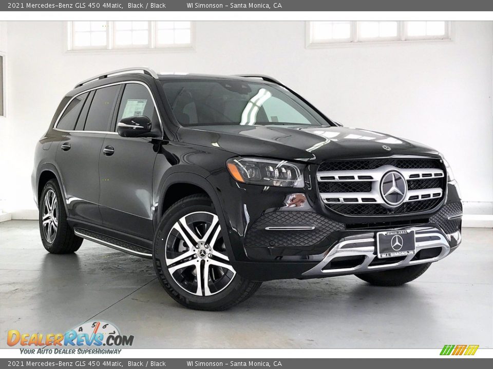 2021 Mercedes-Benz GLS 450 4Matic Black / Black Photo #12