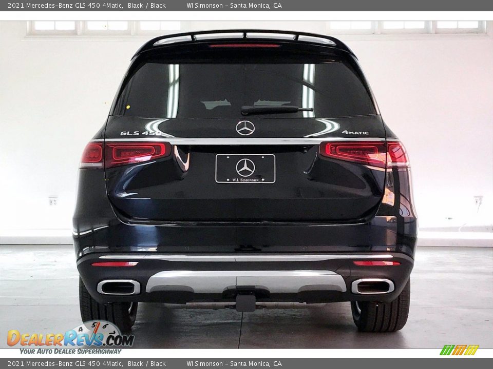 2021 Mercedes-Benz GLS 450 4Matic Black / Black Photo #3