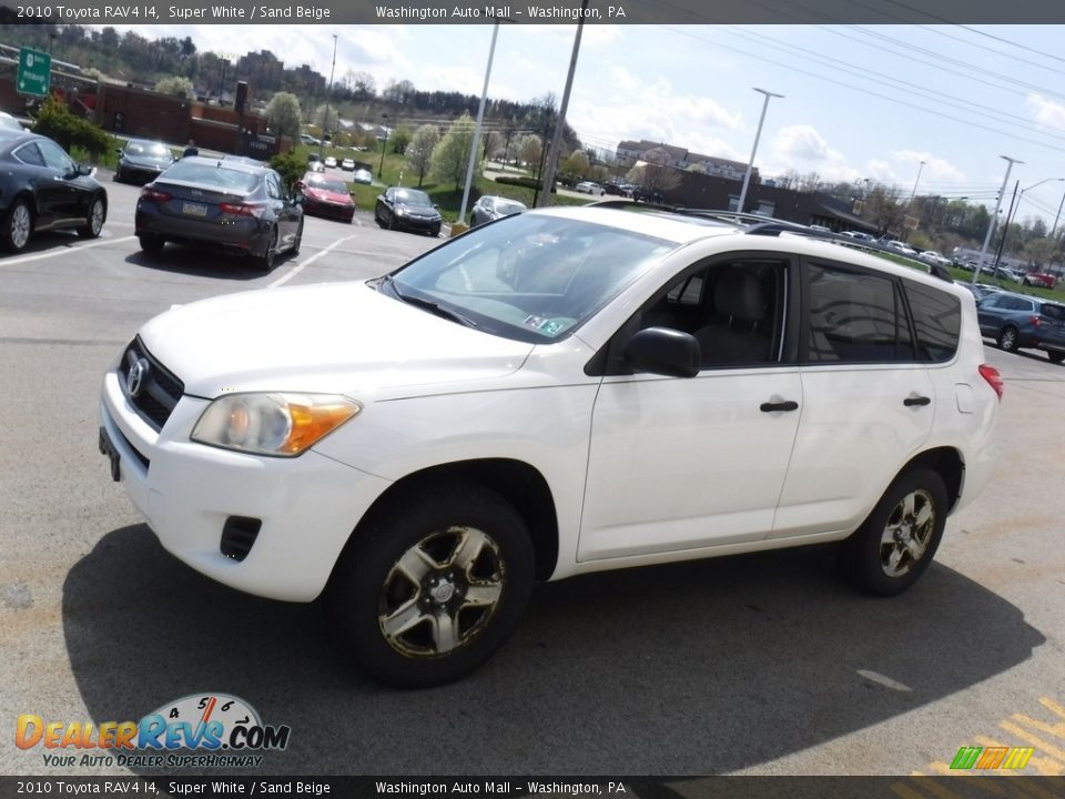 2010 Toyota RAV4 I4 Super White / Sand Beige Photo #5