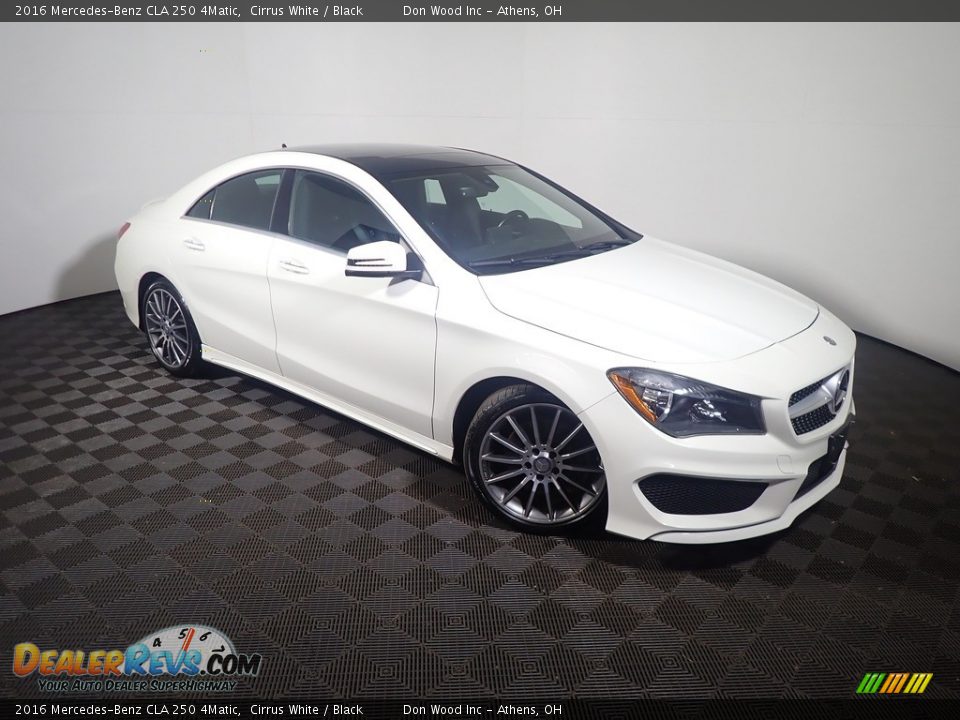 2016 Mercedes-Benz CLA 250 4Matic Cirrus White / Black Photo #5