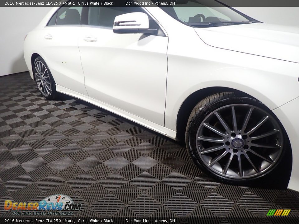 2016 Mercedes-Benz CLA 250 4Matic Cirrus White / Black Photo #6