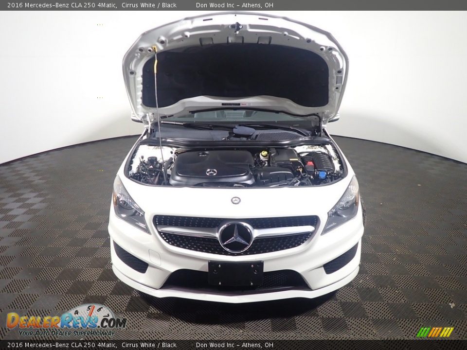 2016 Mercedes-Benz CLA 250 4Matic Cirrus White / Black Photo #8