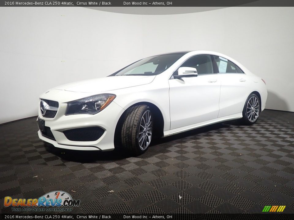 2016 Mercedes-Benz CLA 250 4Matic Cirrus White / Black Photo #10