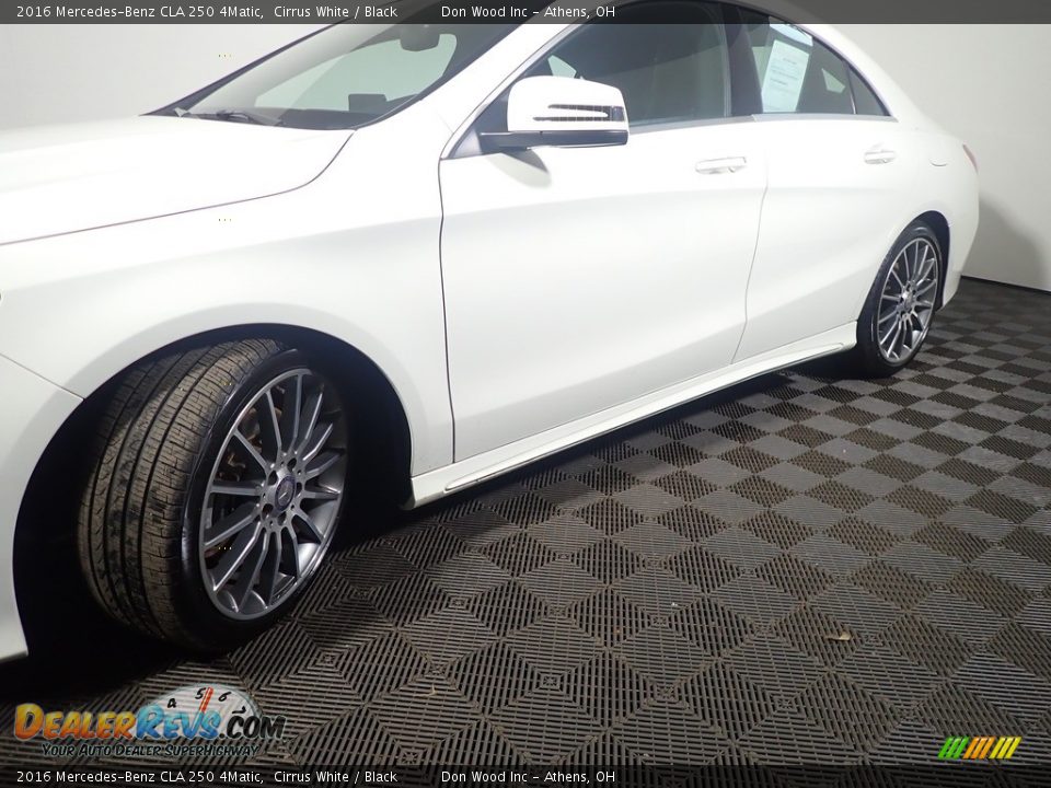 2016 Mercedes-Benz CLA 250 4Matic Cirrus White / Black Photo #12