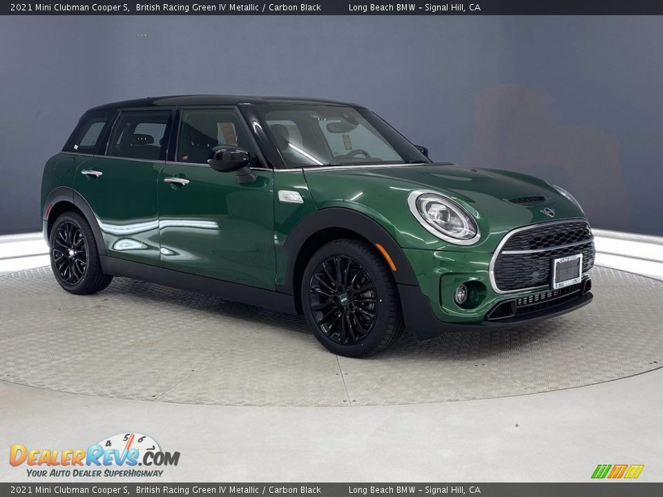 2021 Mini Clubman Cooper S British Racing Green IV Metallic / Carbon Black Photo #25