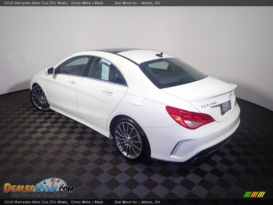 2016 Mercedes-Benz CLA 250 4Matic Cirrus White / Black Photo #14