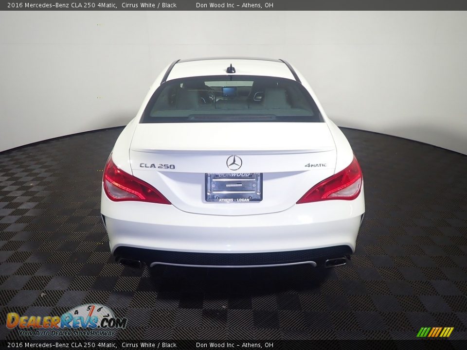 2016 Mercedes-Benz CLA 250 4Matic Cirrus White / Black Photo #15