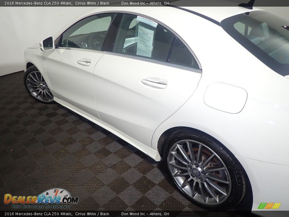 2016 Mercedes-Benz CLA 250 4Matic Cirrus White / Black Photo #20