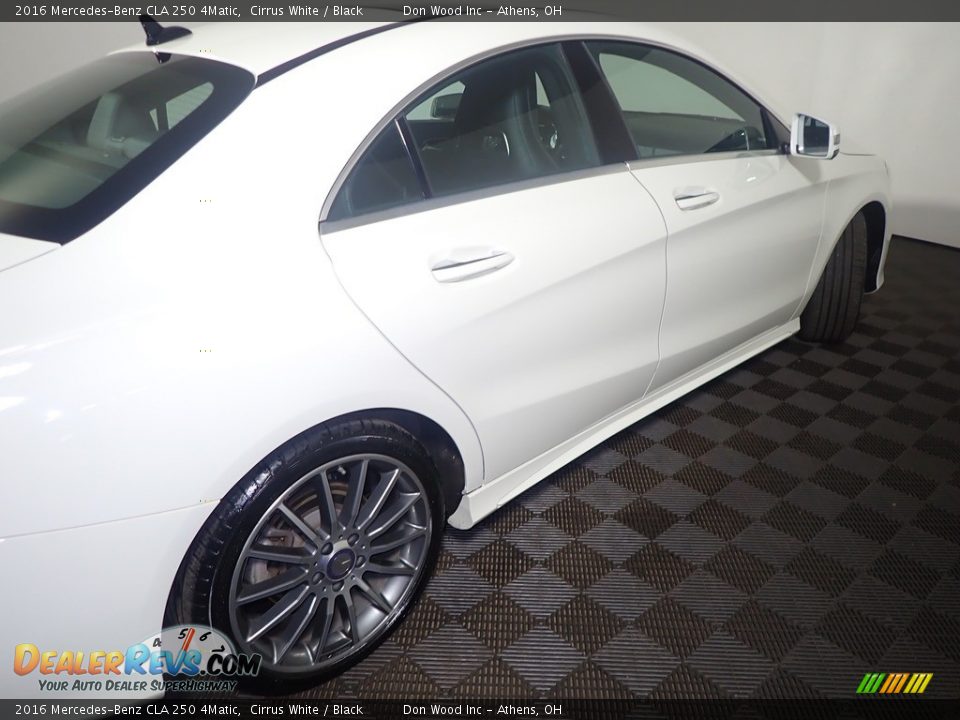 2016 Mercedes-Benz CLA 250 4Matic Cirrus White / Black Photo #21