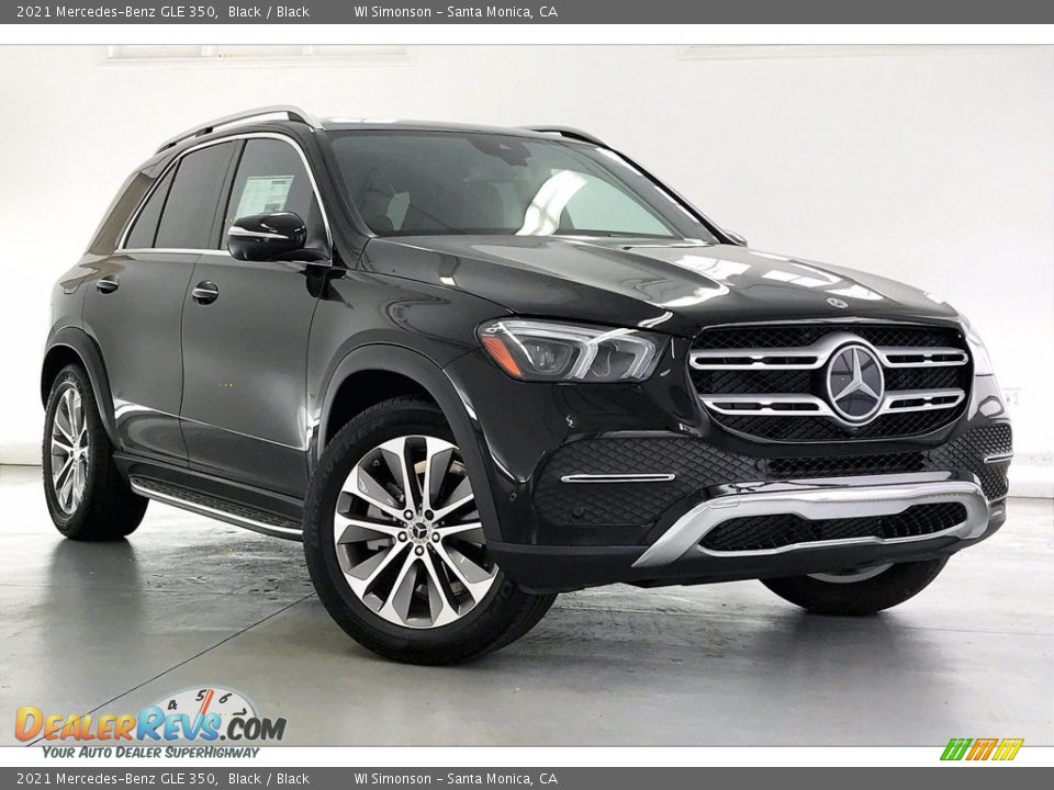 2021 Mercedes-Benz GLE 350 Black / Black Photo #12