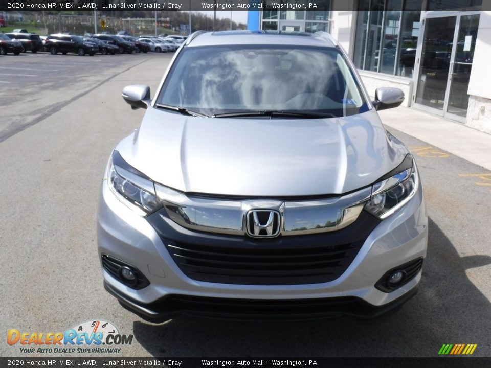 2020 Honda HR-V EX-L AWD Lunar Silver Metallic / Gray Photo #5