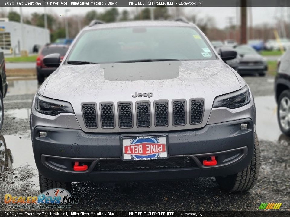 2020 Jeep Cherokee Trailhawk 4x4 Billet Silver Metallic / Black Photo #2