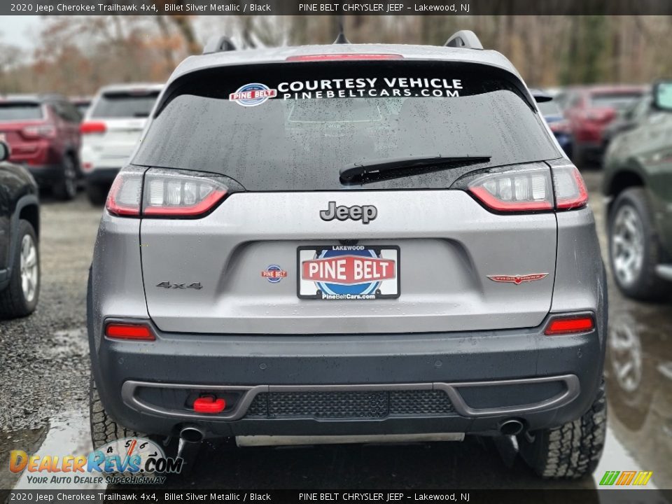 2020 Jeep Cherokee Trailhawk 4x4 Billet Silver Metallic / Black Photo #4