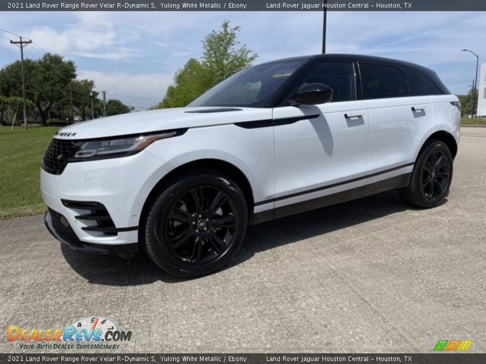 2021 Land Rover Range Rover Velar R-Dynamic S Yulong White Metallic / Ebony Photo #1