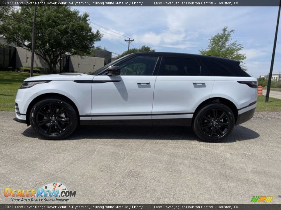 2021 Land Rover Range Rover Velar R-Dynamic S Yulong White Metallic / Ebony Photo #6