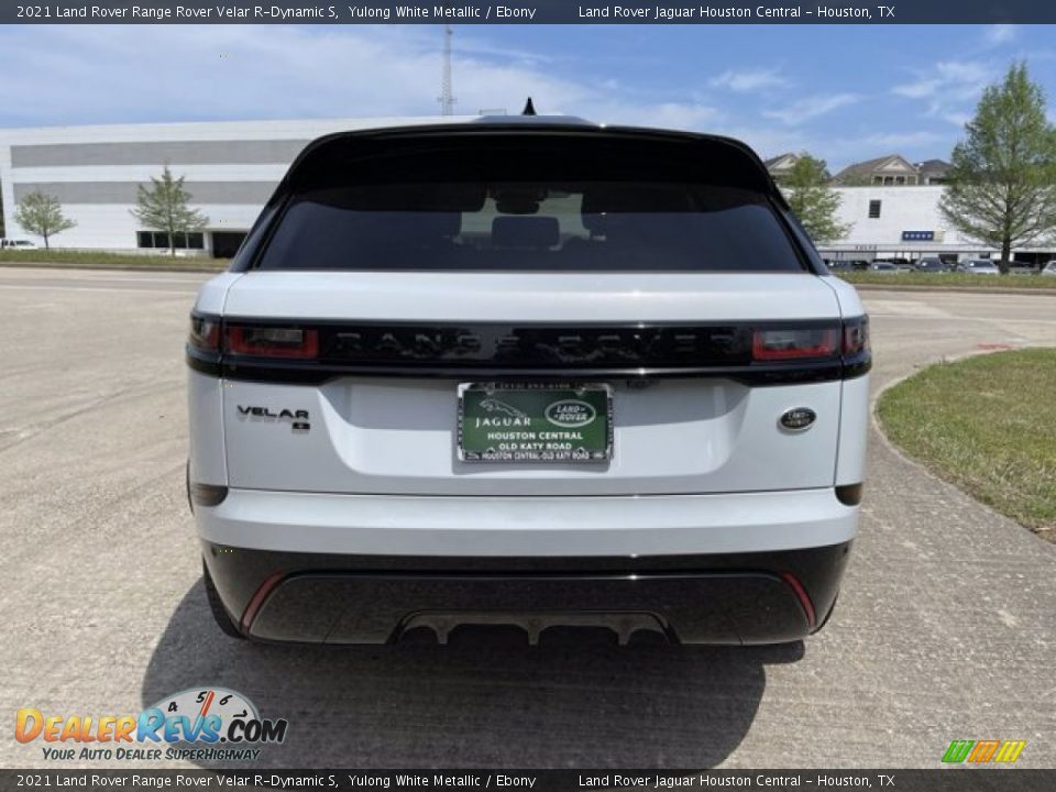 2021 Land Rover Range Rover Velar R-Dynamic S Yulong White Metallic / Ebony Photo #7