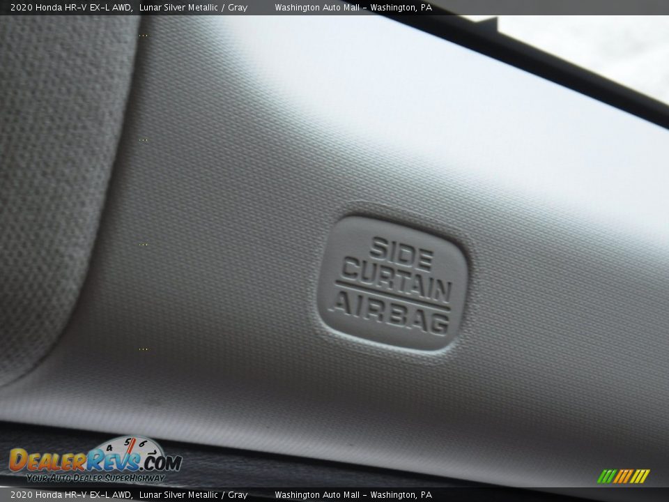 2020 Honda HR-V EX-L AWD Lunar Silver Metallic / Gray Photo #26