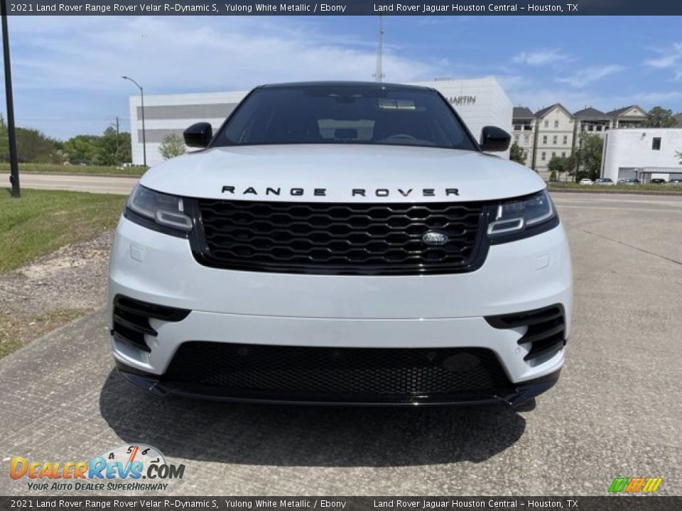 2021 Land Rover Range Rover Velar R-Dynamic S Yulong White Metallic / Ebony Photo #8