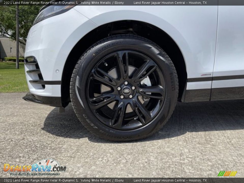 2021 Land Rover Range Rover Velar R-Dynamic S Yulong White Metallic / Ebony Photo #9