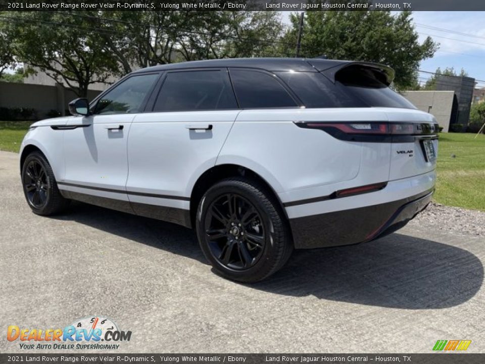 2021 Land Rover Range Rover Velar R-Dynamic S Yulong White Metallic / Ebony Photo #10