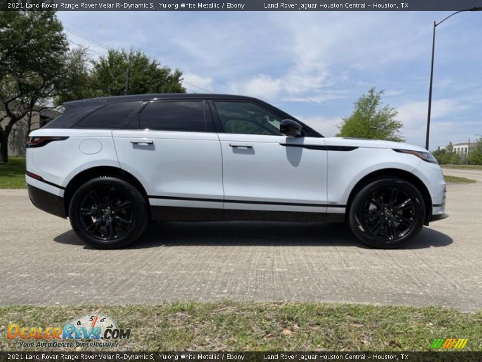 2021 Land Rover Range Rover Velar R-Dynamic S Yulong White Metallic / Ebony Photo #11