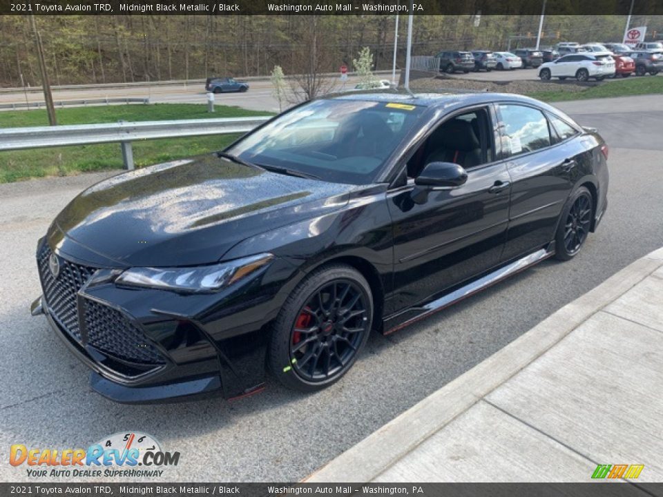 2021 Toyota Avalon TRD Midnight Black Metallic / Black Photo #13