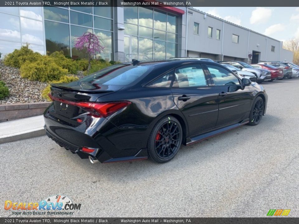 2021 Toyota Avalon TRD Midnight Black Metallic / Black Photo #15