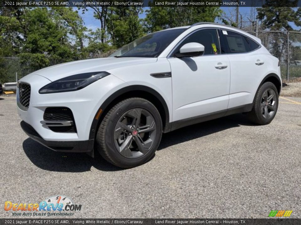 2021 Jaguar E-PACE P250 SE AWD Yulong White Metallic / Ebony/Caraway Photo #1