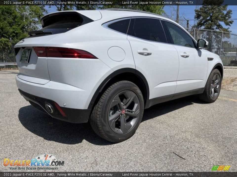 2021 Jaguar E-PACE P250 SE AWD Yulong White Metallic / Ebony/Caraway Photo #2